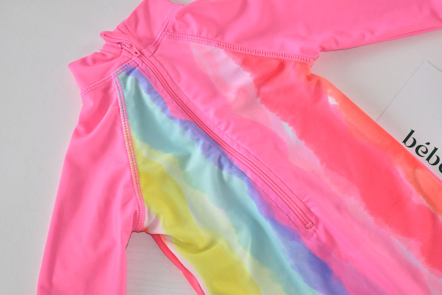 Rainbow rash suit