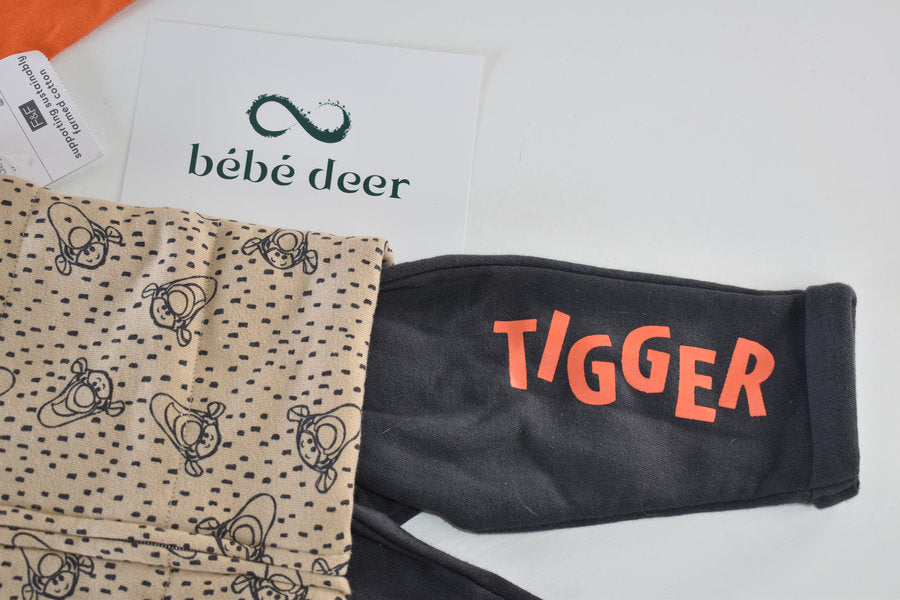 Three-piece Tigger outfit set