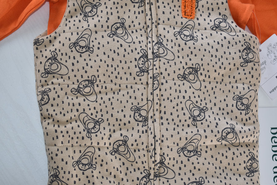 Three-piece Tigger outfit set