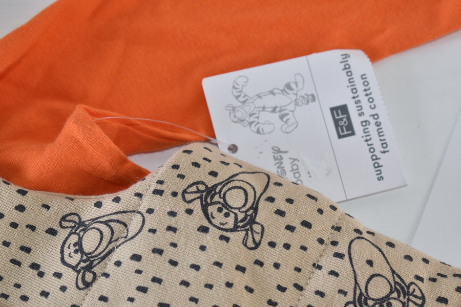 Three-piece Tigger outfit set