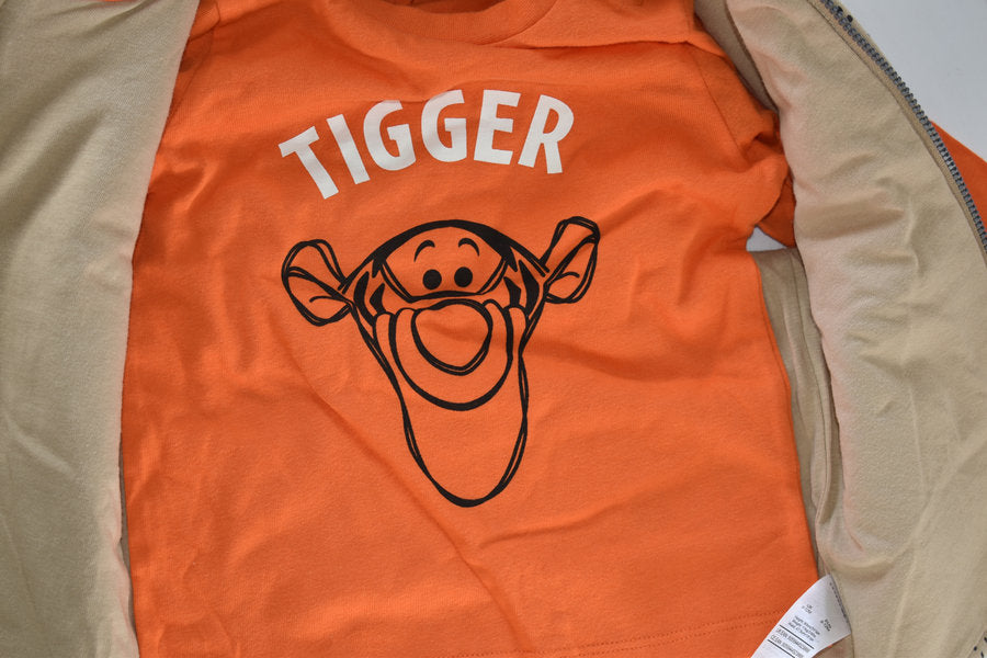 Three-piece Tigger outfit set