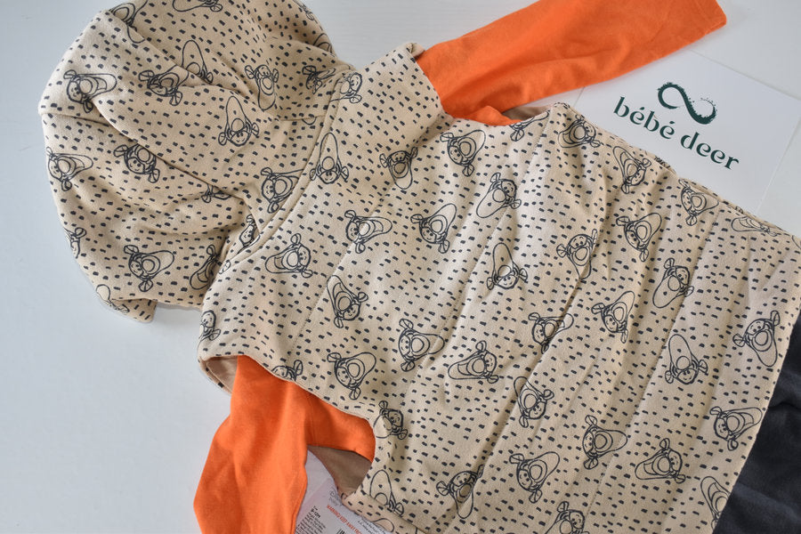 Three-piece Tigger outfit set