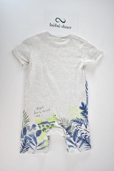 Jungle animal romper