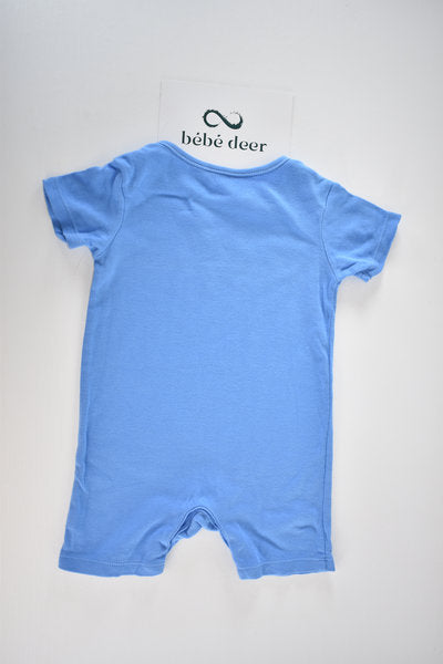Blue Happy romper
