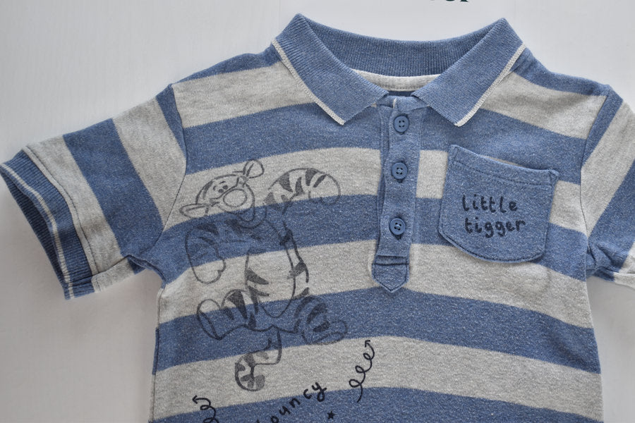 Tigger striped romper