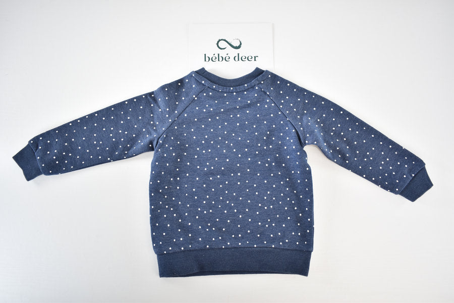 Always Be Kind polka dot jumper
