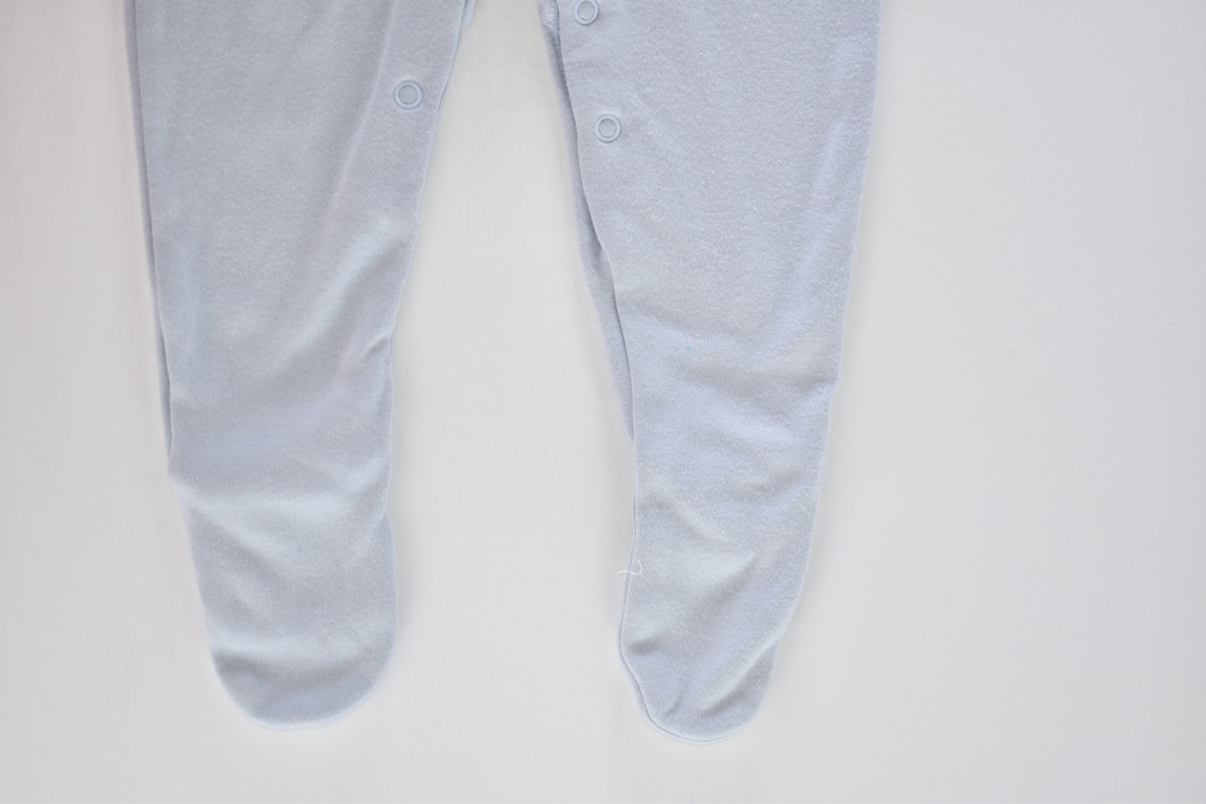 Blue cotton sleepsuit