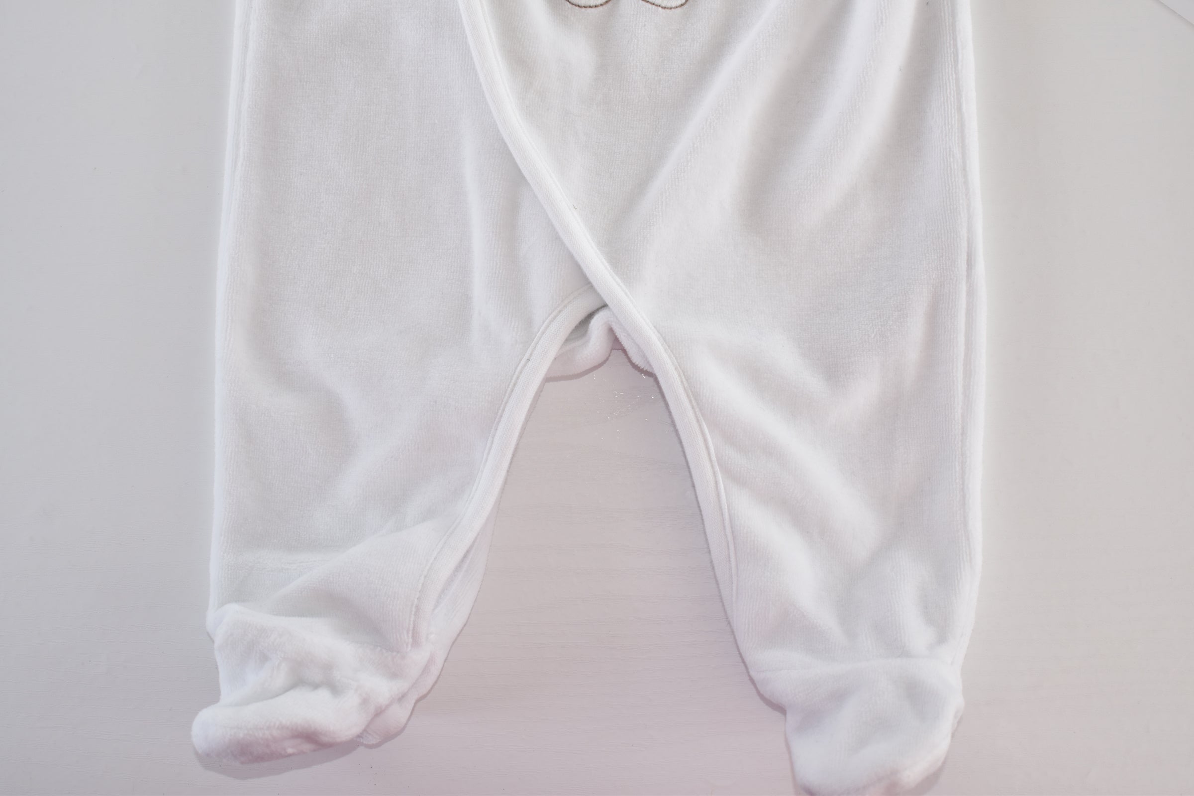 Disney Winnie the Pooh velour sleepsuit