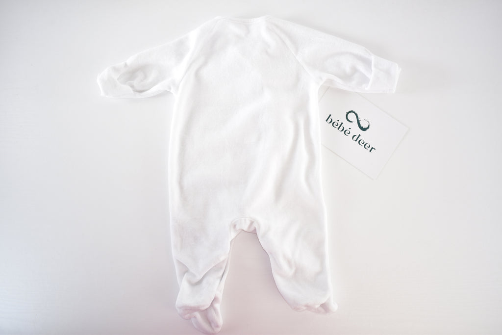 Disney Winnie the Pooh velour sleepsuit