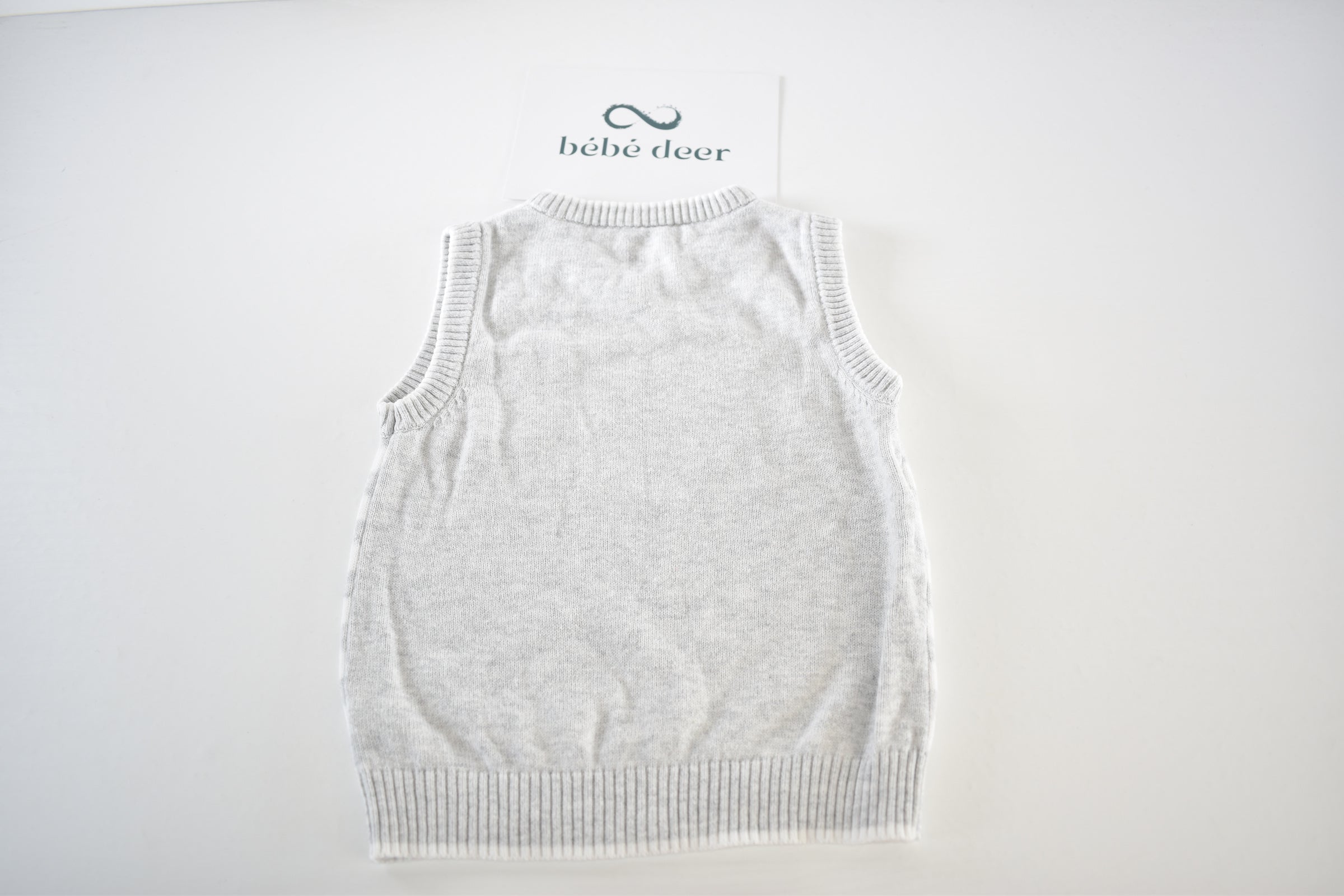 Striped knitted tank top