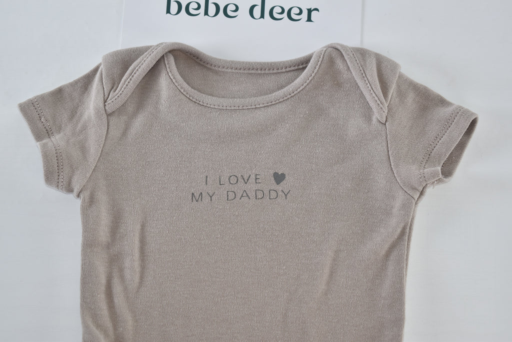 "I Love My Daddy" bodysuit