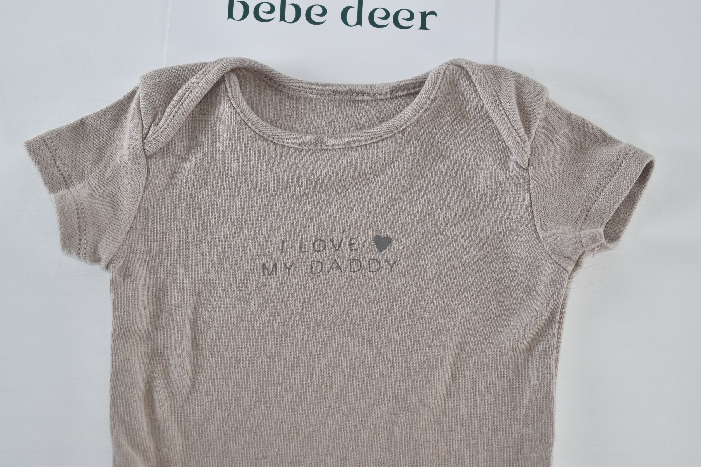 "I Love My Daddy" bodysuit
