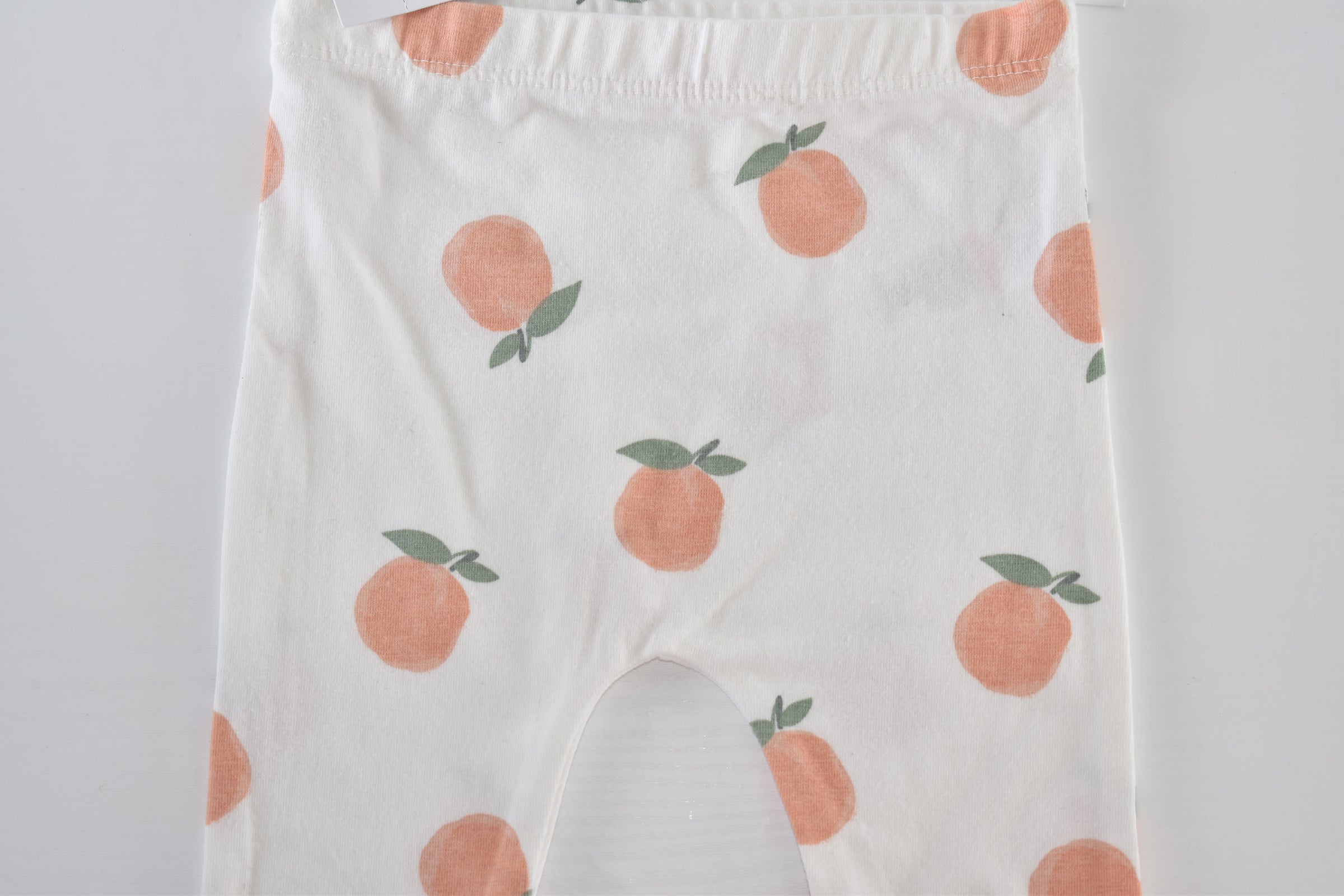 Peach print leggings new with tag