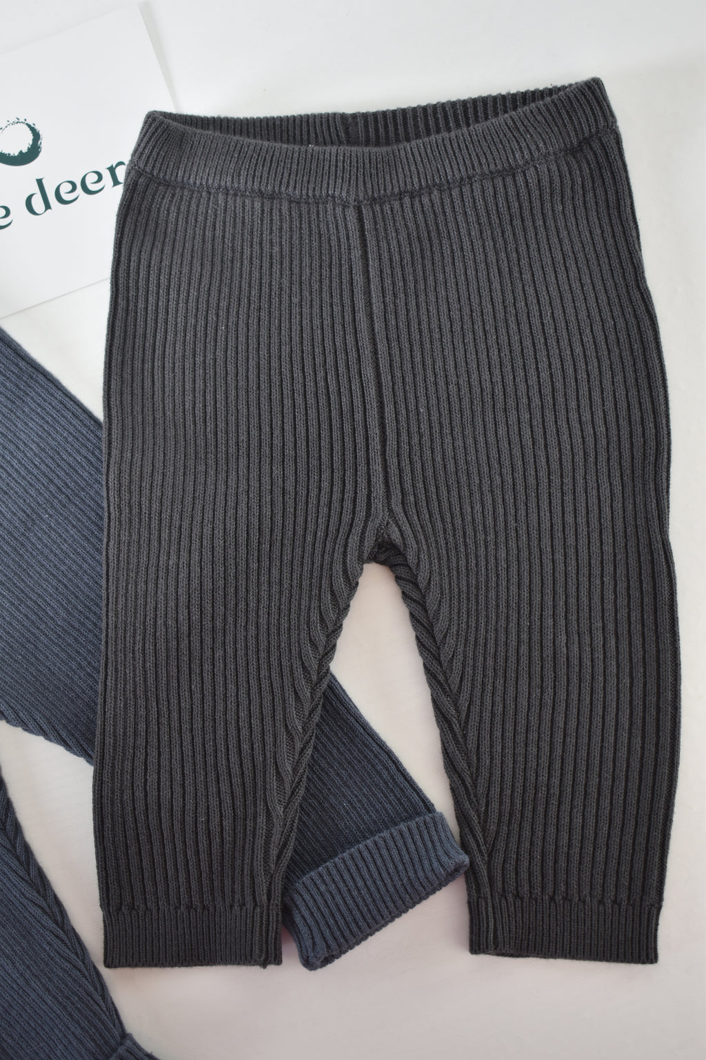 Ribbed leggings set