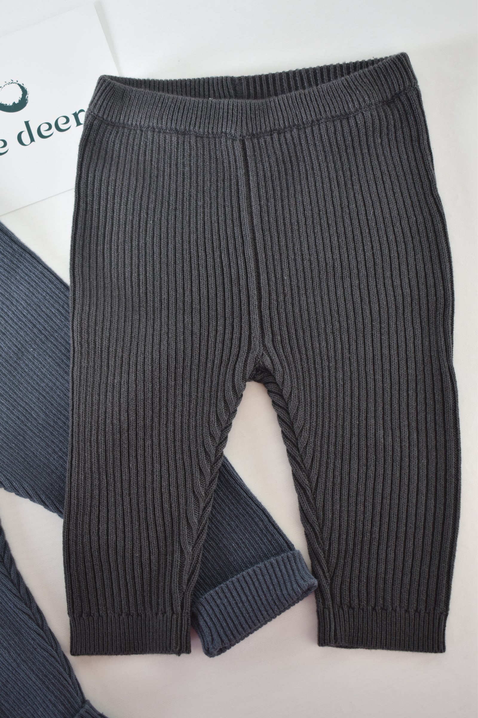 Ribbed leggings set