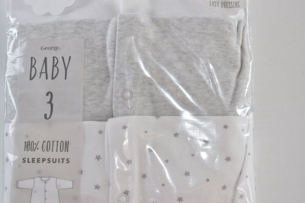 3-pack sleepsuits - new with tags