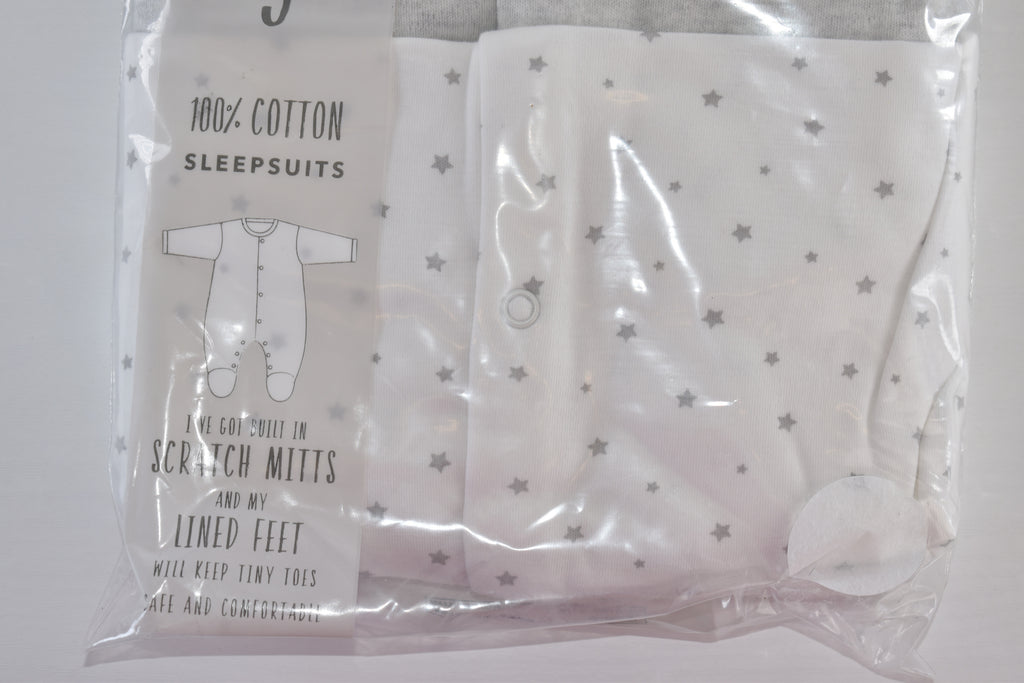 3-pack sleepsuits - new with tags
