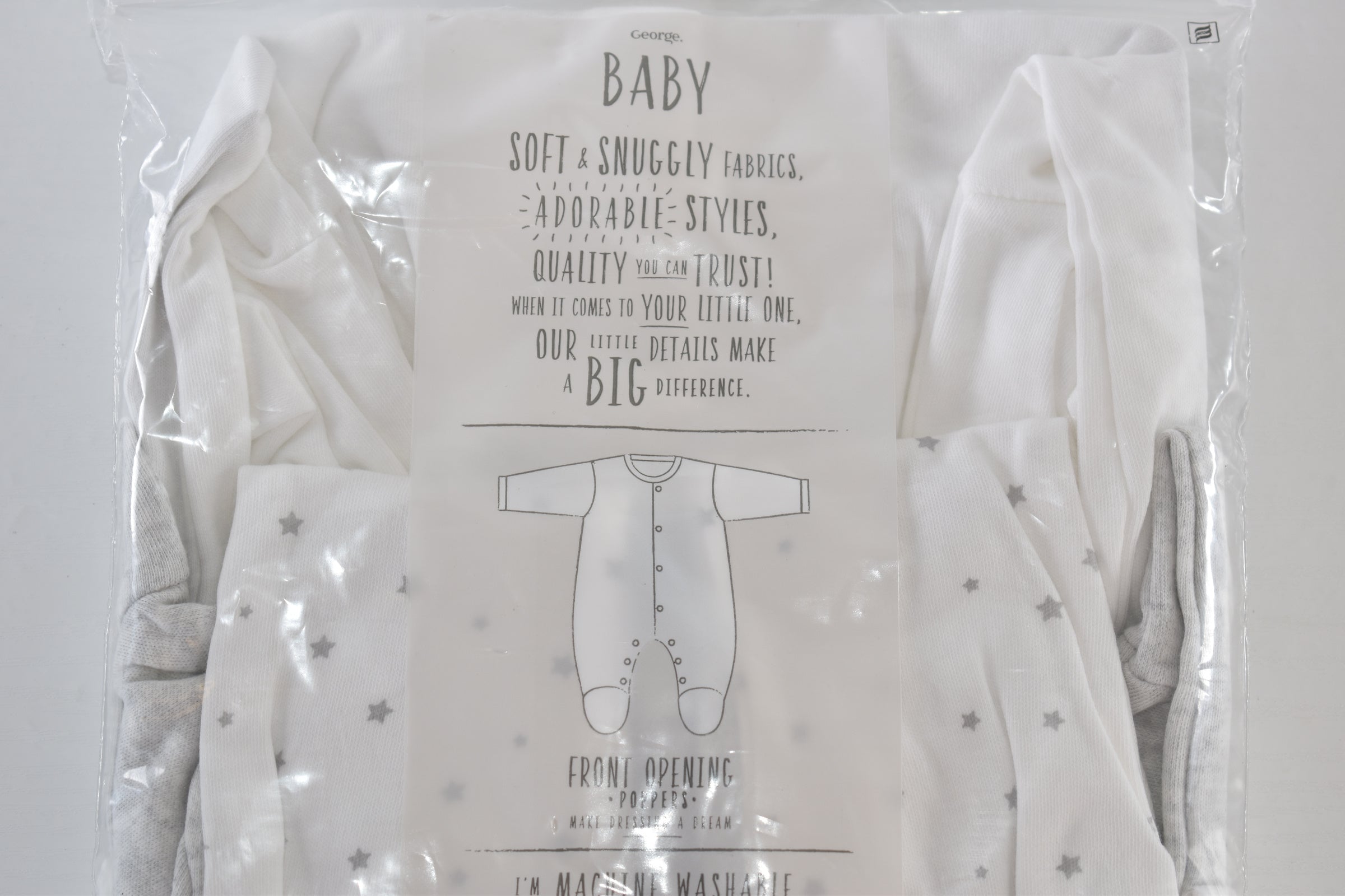 3-pack sleepsuits - new with tags