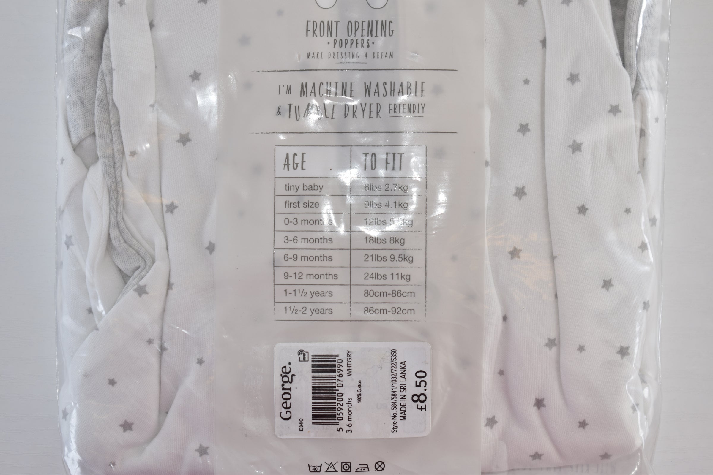3-pack sleepsuits - new with tags
