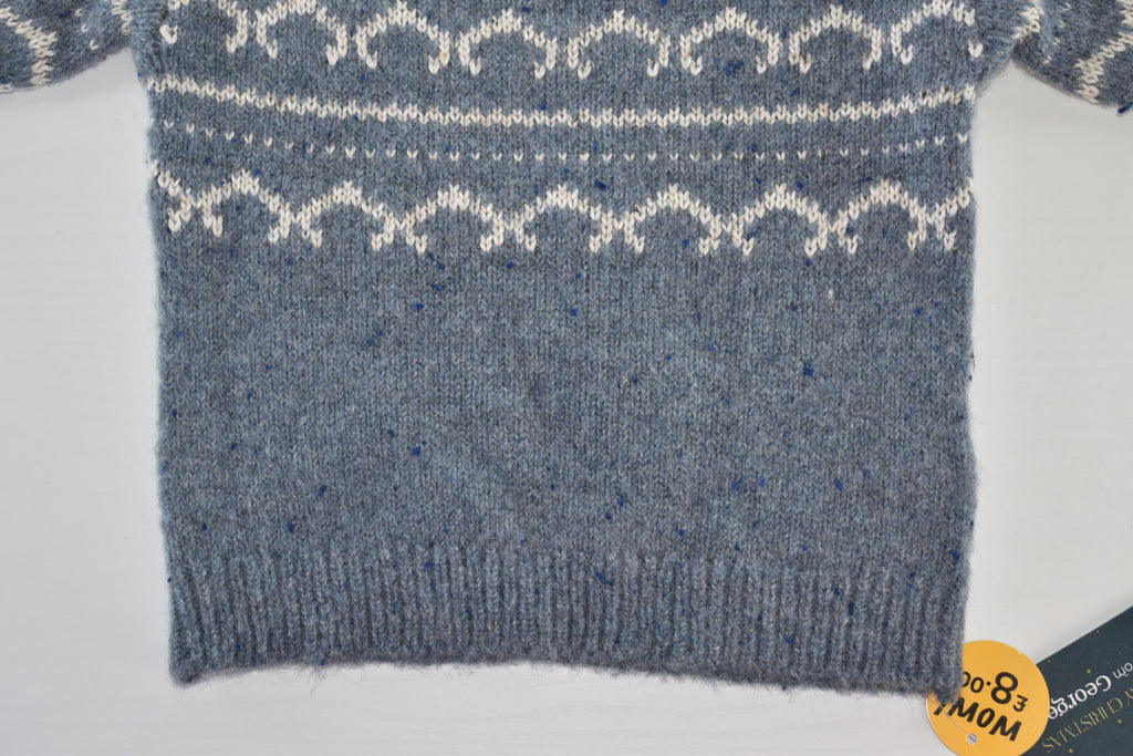 Grey knitted jumper new with tags