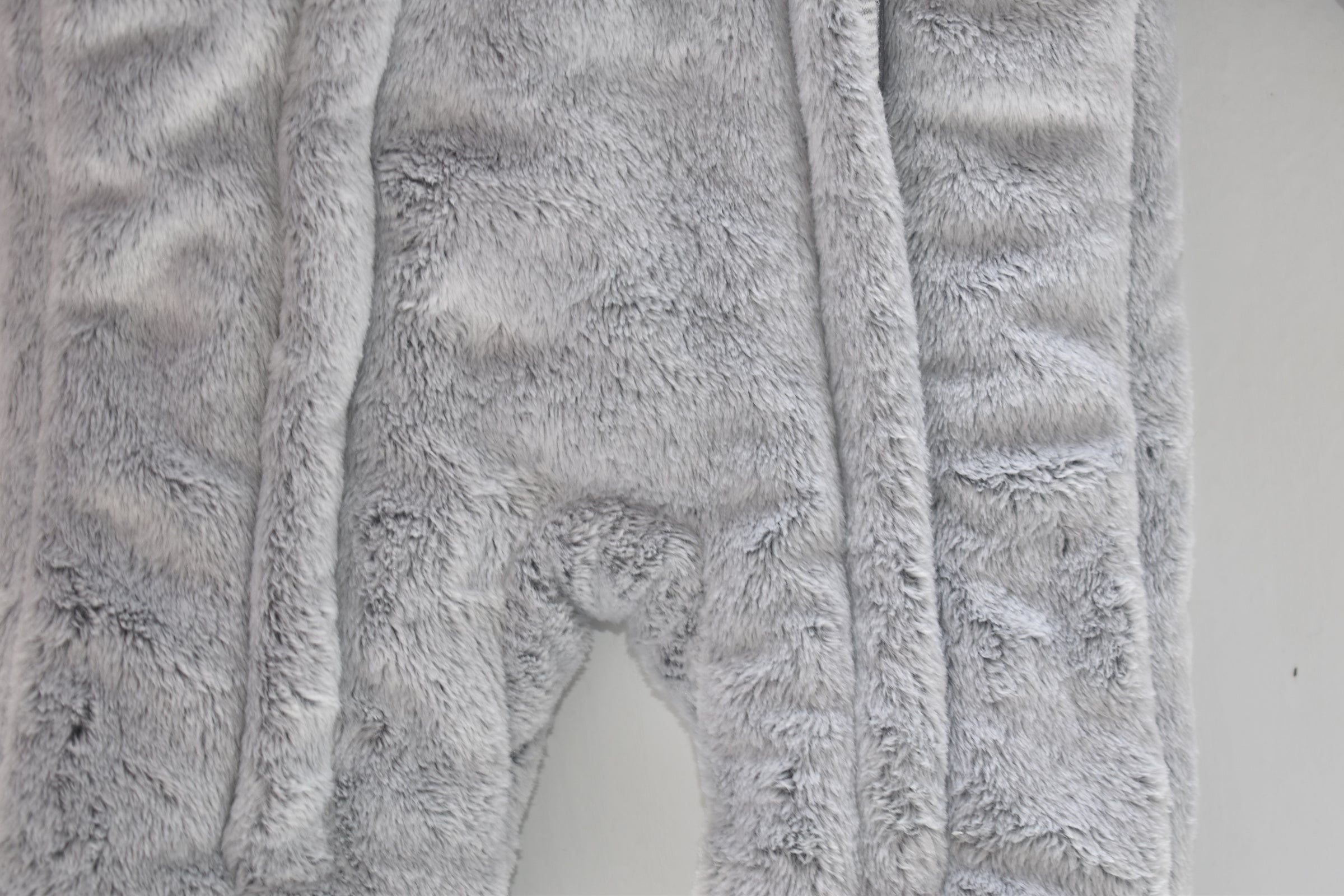 Grey pramsuit with bear ears – New with tags