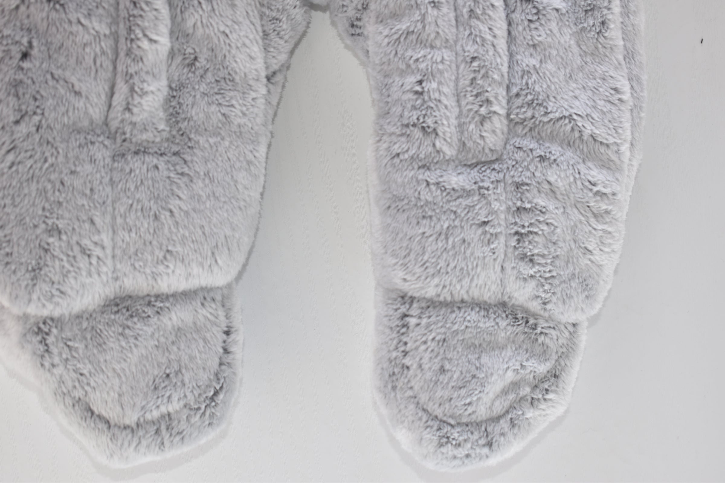 Grey pramsuit with bear ears – New with tags