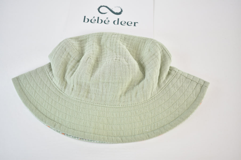 Reversible tiger sun hat