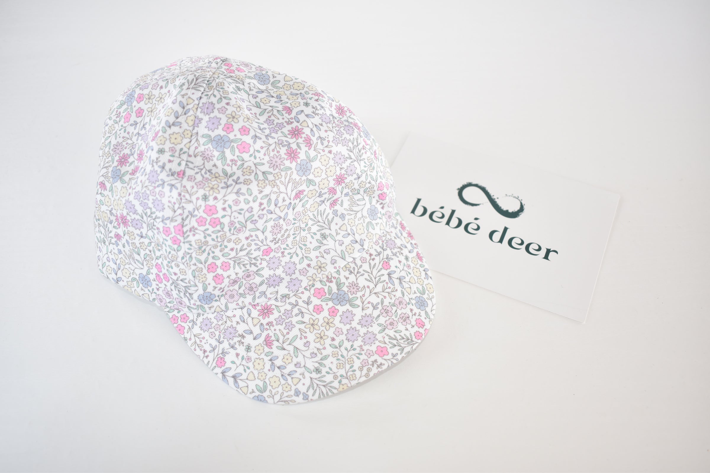 Floral summer cap