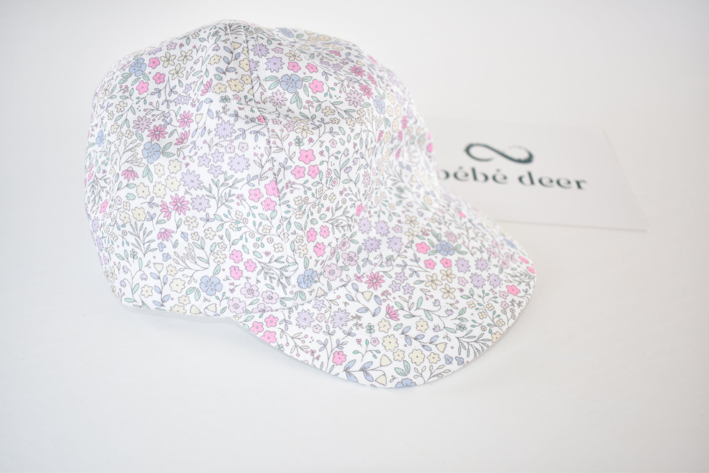 Floral summer cap