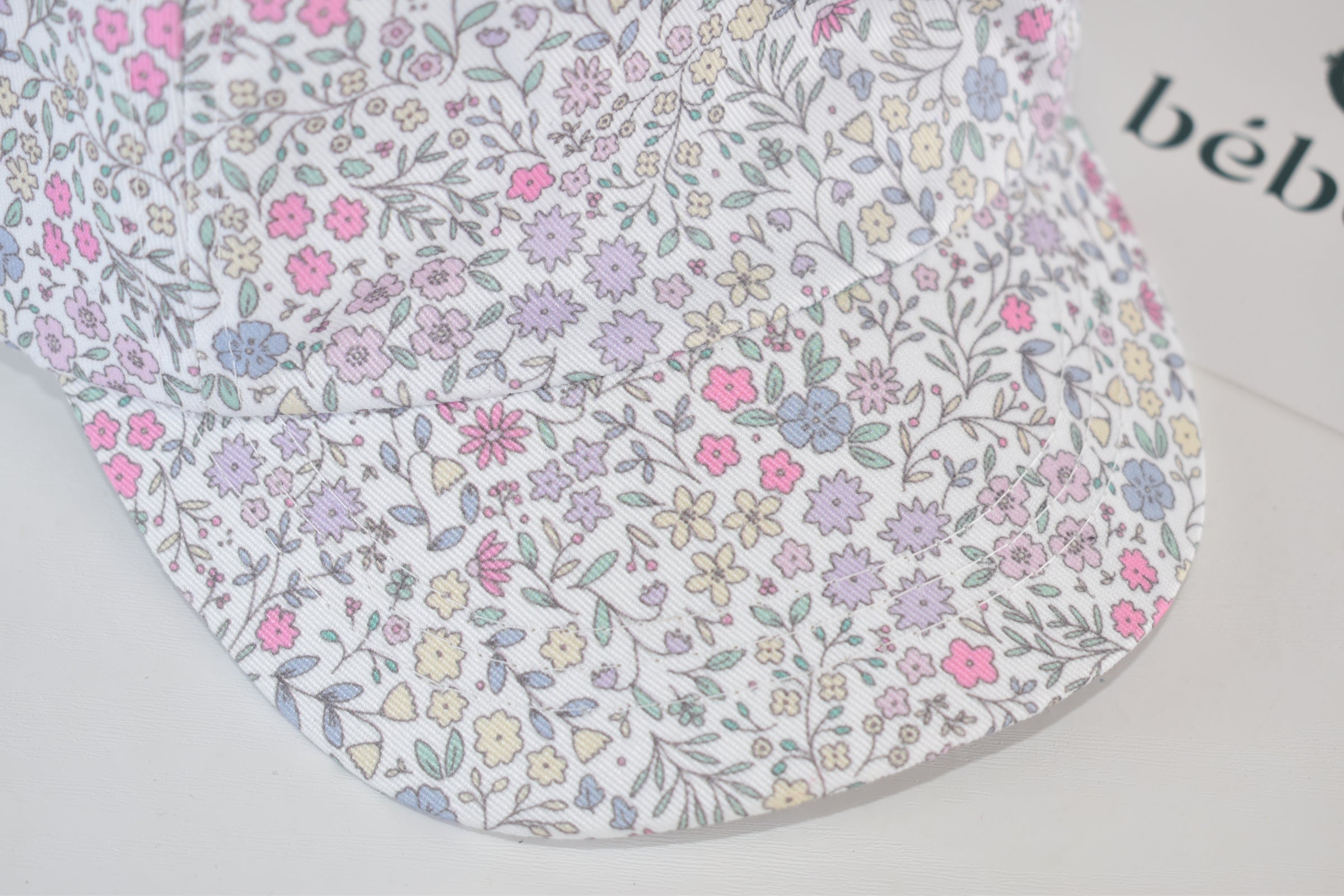Floral summer cap