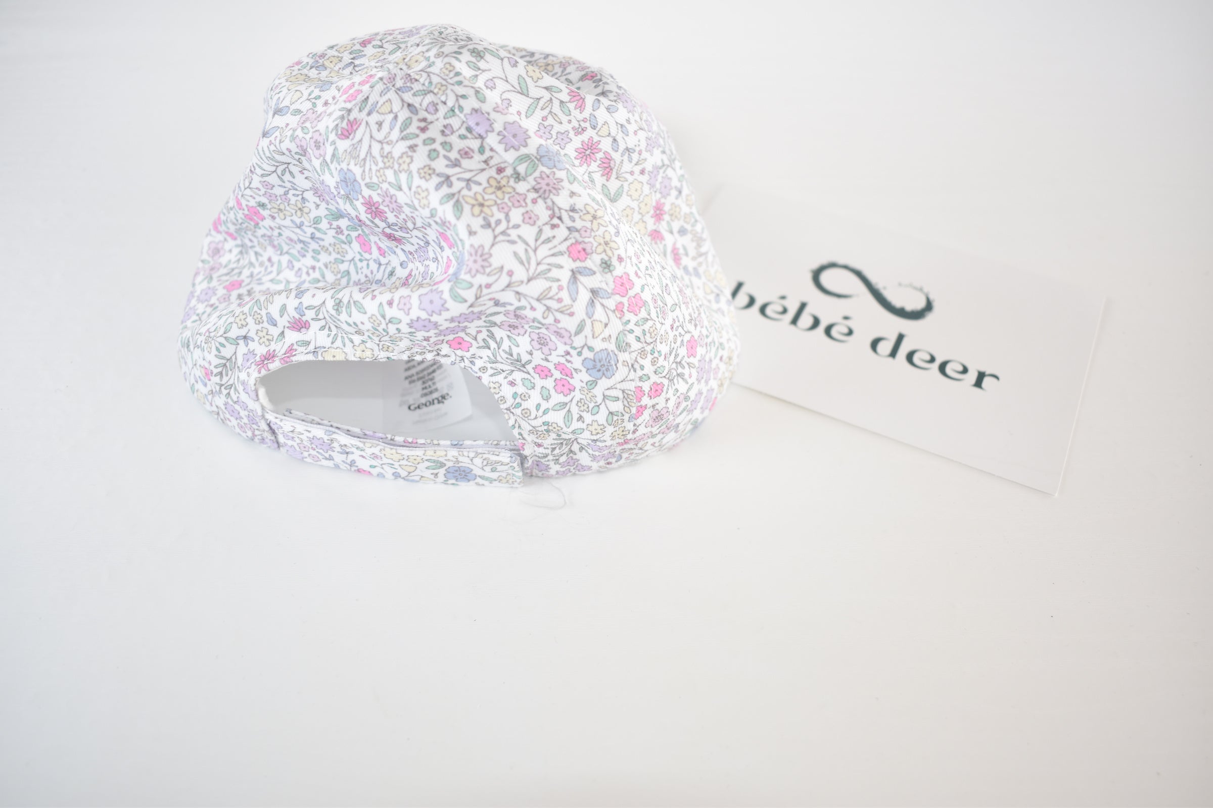 Floral summer cap