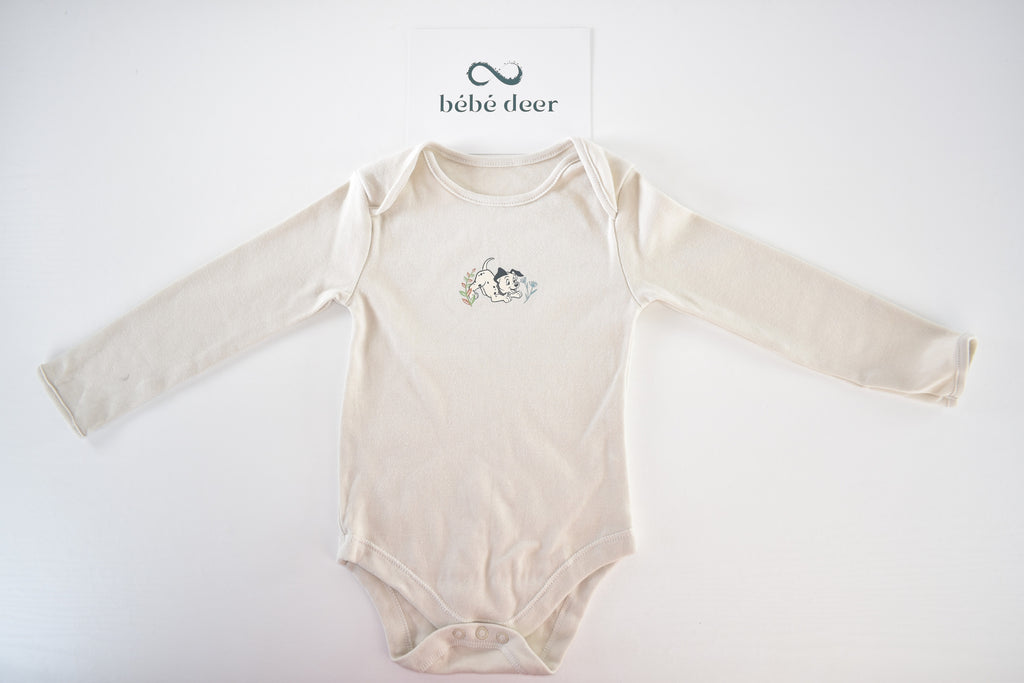 Disney 101 Dalmatians long-sleeved cotton bodysuit
