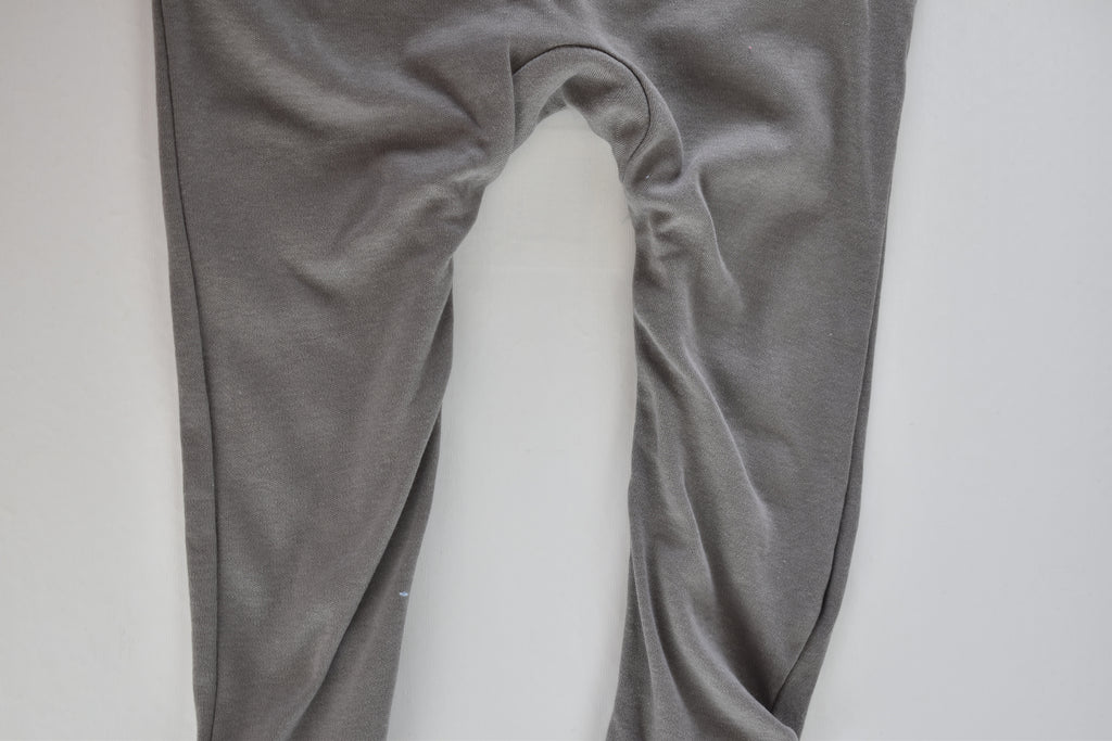 Grey cotton sleepsuit