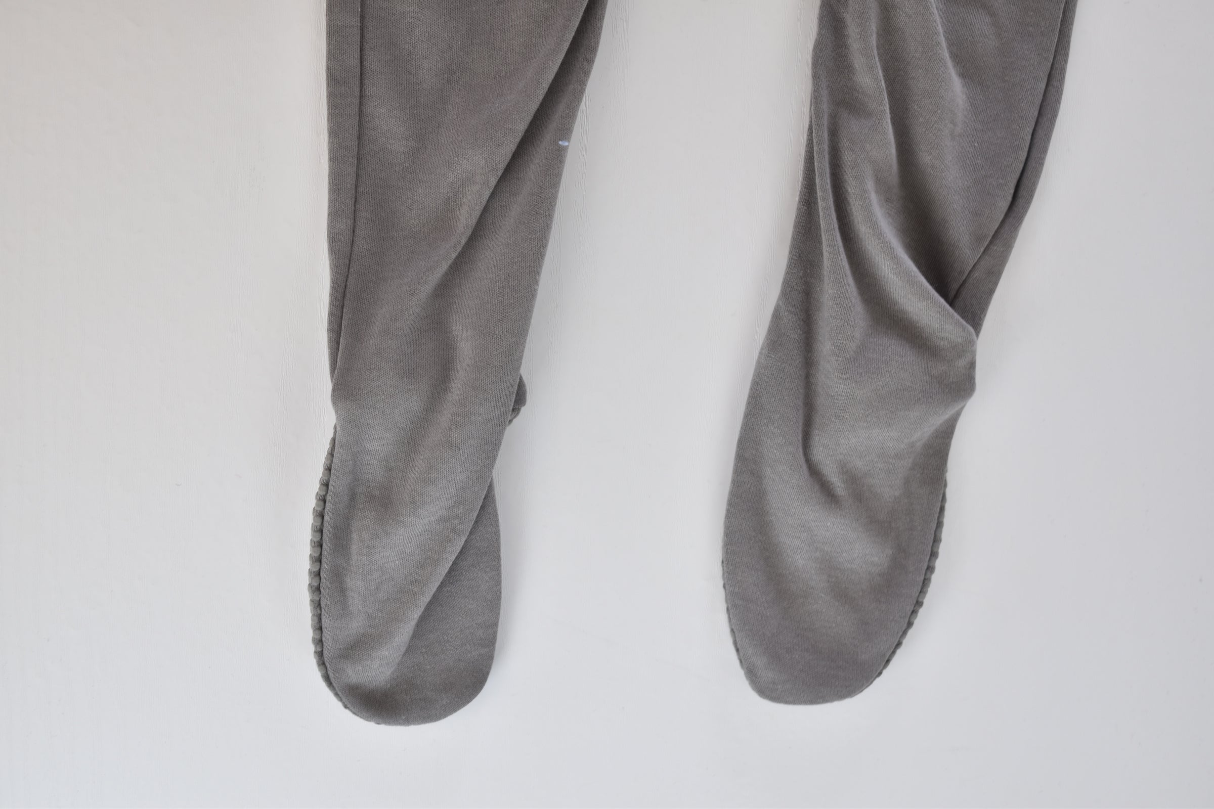 Grey cotton sleepsuit