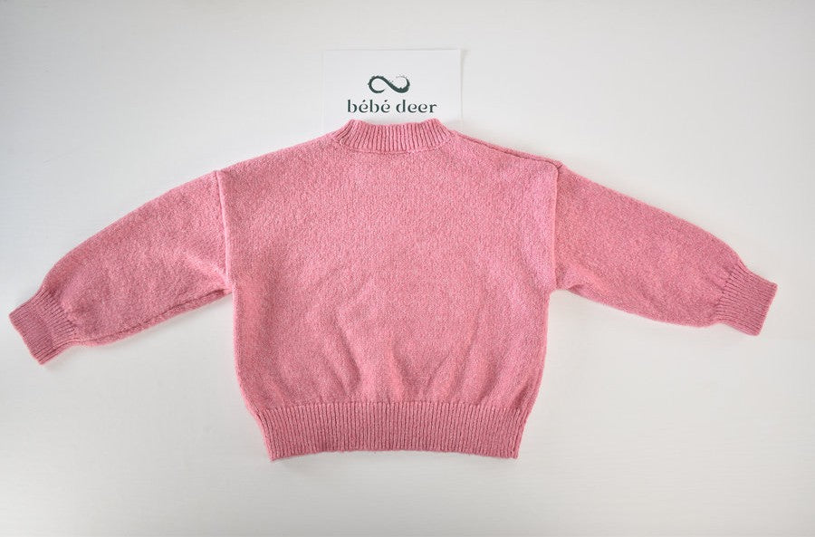 Pink Hedgehog Knit Jumper