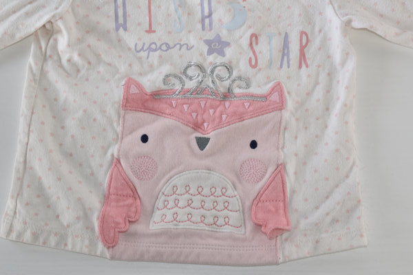 “Wish Upon a Star” Owl Long Sleeve Top