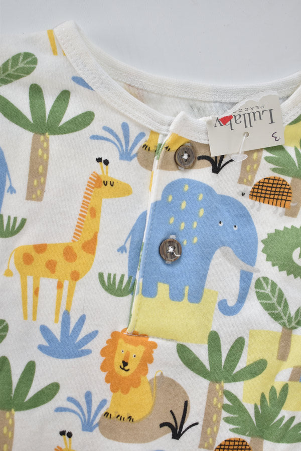 Safari Animal Print Romper