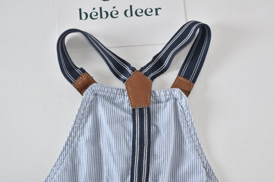 Dungaree shorts