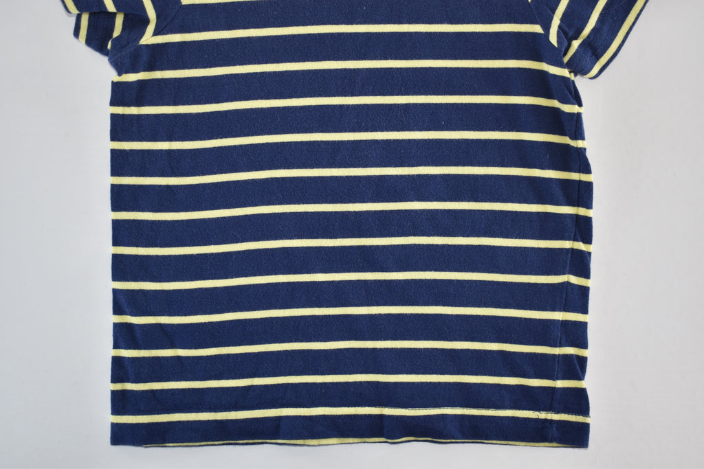 Striped short sleeve top