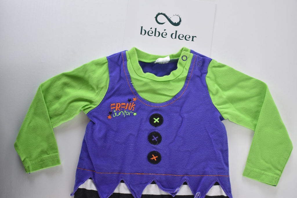 Halloween Frankenstein romper