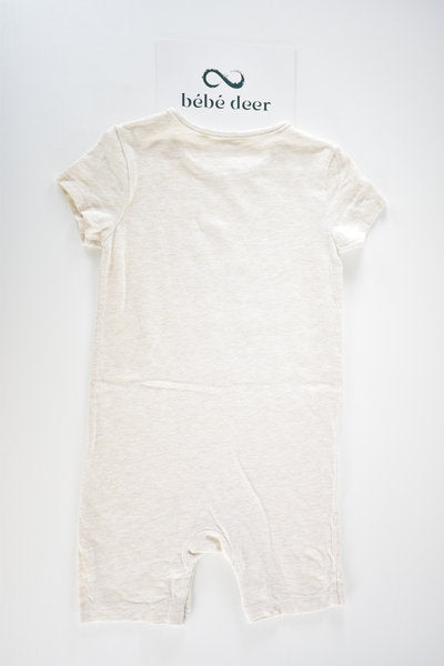 Safari slogan romper
