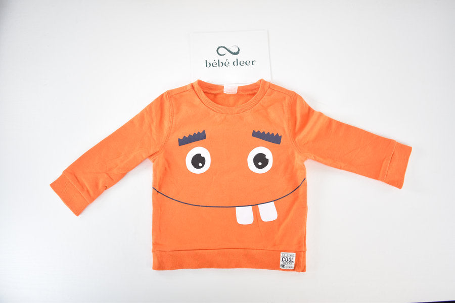 Monster face jumper