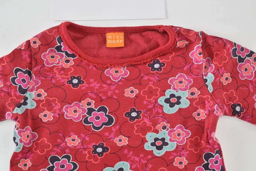Floral long sleeve top