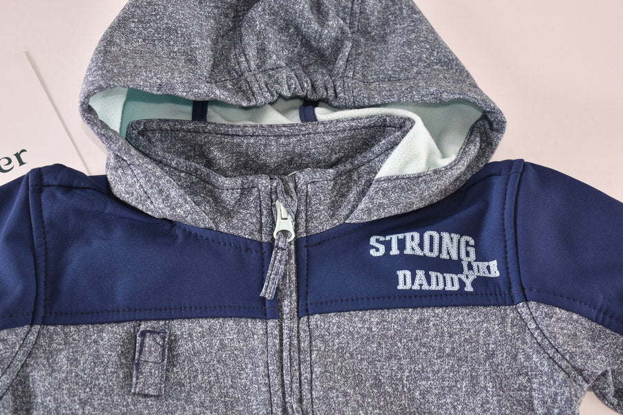 Softshell jacket "Strong Like Daddy"