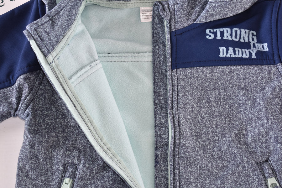Softshell jacket "Strong Like Daddy"