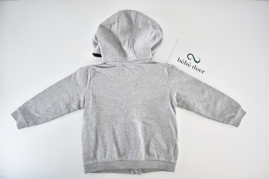 Police car lightweight zip-up hoodie