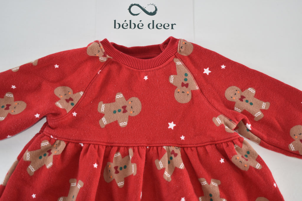 Robe de Noël en pain d'épices