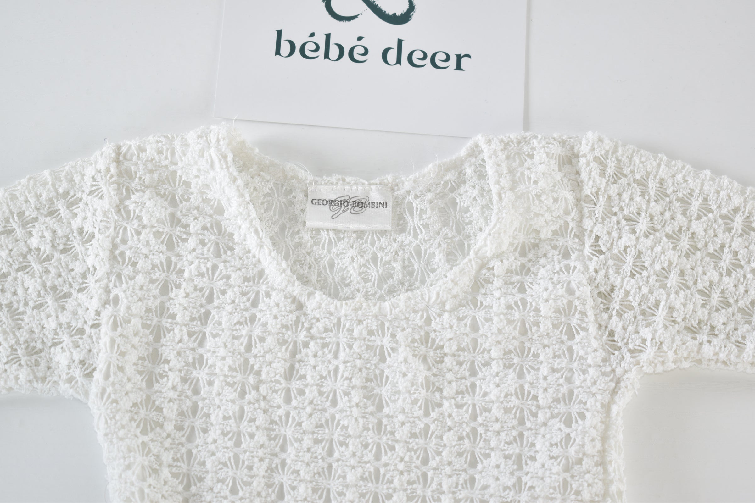 White lace top