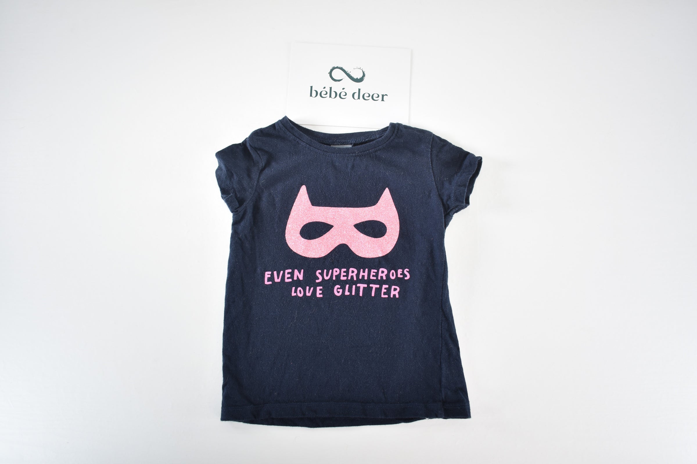Black superhero t-shirt