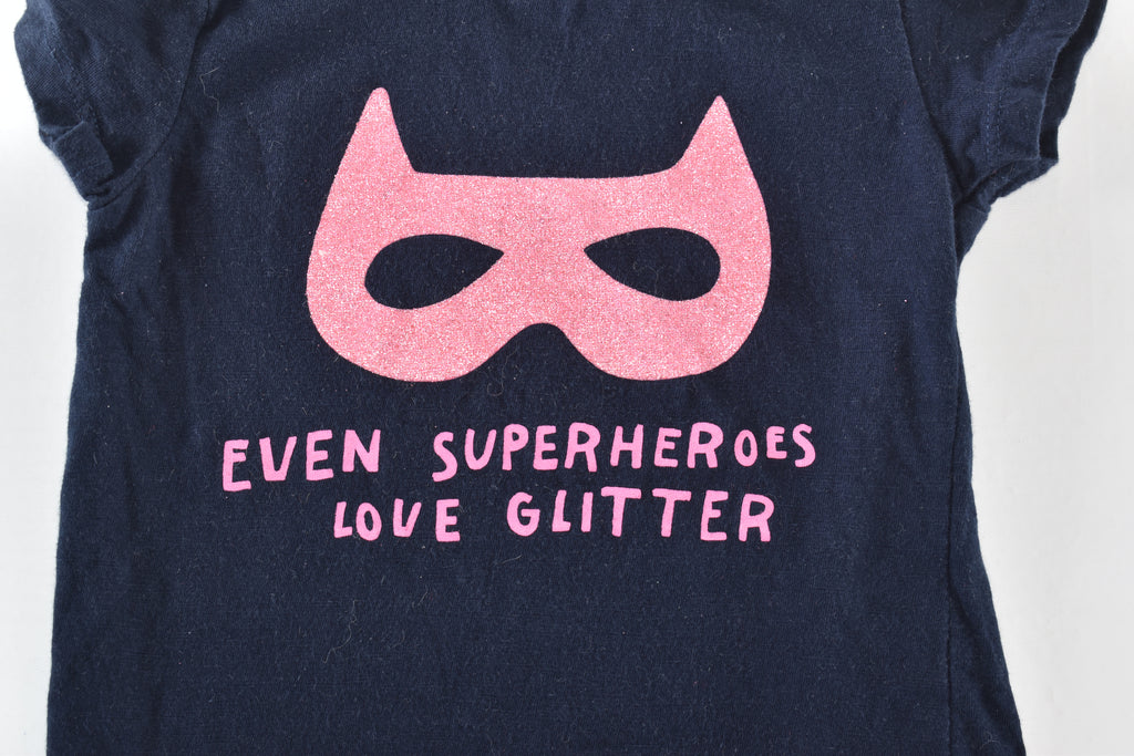 Black superhero t-shirt